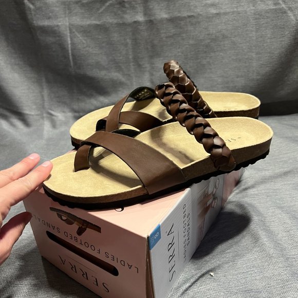 NWT Serra Footbed Sandals (Sz.8) - Picture 2 of 5